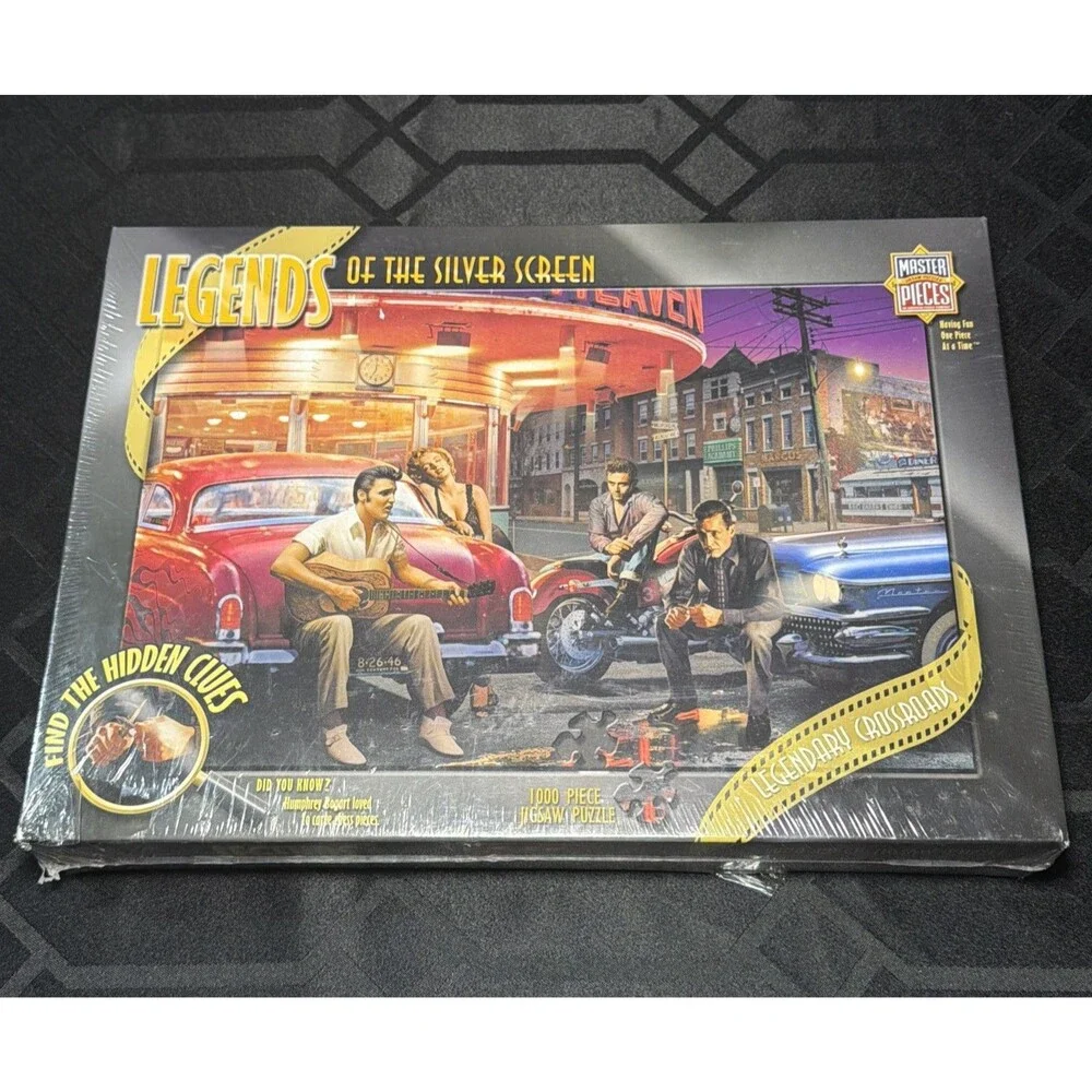 Legends‎ of the Silver Screen “Legendary Crossroads” 1000 piece Puzzle NEW